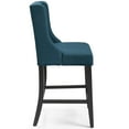 thumbnail image 4 of Modway Baronet Counter Bar Stool Upholstered Fabric Set of 2 in Azure, 4 of 7