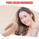thumbnail image 4 of Elegante diadema de color sólido para mujer, tocado de aro para el pelo (caqui) Tmvgtek Para estrenar, 4 of 5