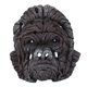 thumbnail image 2 of Decoración De Estatua, Estatuilla De Cabeza De Animal De Gorila De Resina De 6,3 Pulgadas Para Sala De Estar, 2 of 7
