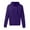 Purple, variant on sususu Mens Hoodies Pullover Solid Color Zip Up Hooded Sweatshirt With Front Pockets Casual Pullover Jacket For Outdoor Athletic Wear,Yellow,XXXL