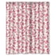 thumbnail image 1 of Cortina de ducha ABPHQTO Flores Rosadas poliéster Impermeable 150x180 cm, 1 of 1