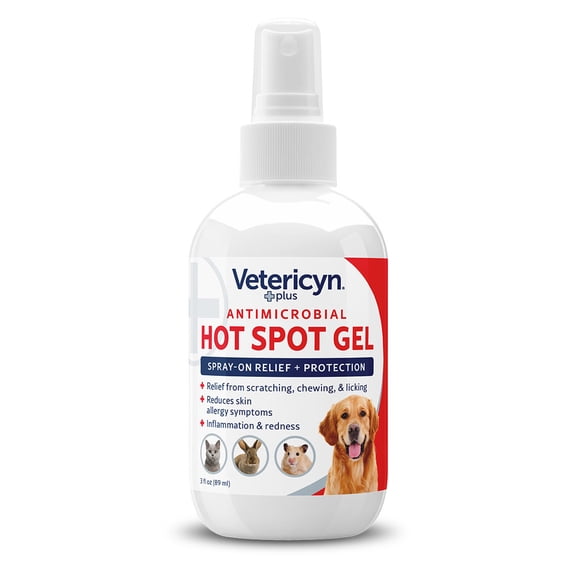 Vetericyn Plus Antimicrobial Hot Spot Gel, 3oz