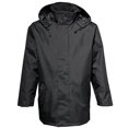 thumbnail image 1 of 2786 - Chaqueta parka Modelo Plain hombre caballero (resistente al viento y al agua) (Negro) 2786 UTRW2505_black, 1 of 1
