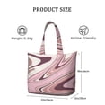 thumbnail image 4 of 22 Inch Oversized Travel Bag Lightweight Canvas Weekender Duffel with Multi Pockets, Colorful Pop Pattern, 4 of 5