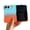 Blue+Orange, variant on Mynvo Magnetic Case for Apple iPhone Duo Compatible with Magsafe, Gradient Color Stylish Phone Case, Slim Lightweight Protective Cover with Raised Camera Edge Wireless Charging Support