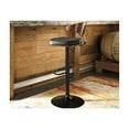 thumbnail image 1 of Tabouret de Bar Réglable en Hauteur Design Signature par Ashley Bellatier, Marron & Noir, 1 of 5