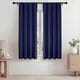 thumbnail image 1 of Blackout Cortinas, Cortinas Blackout Térmicas Aislantes 42x63 Pulgadas, Cortinas Oscurecedoras con Bolsillo para Barra para Sala de Estar y Recámara, Juego de Paneles de Tratamiento de Ventanas con R, 1 of 7