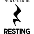 thumbnail image 3 of CafePress - I'd Rather Be Resting - 15 oz Ceramic Large White Novelty Mug, 3 of 4