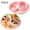 B, variant on KOYPTL 2Pack Nutrition Planning Plate,Unbreakable Portion Control Plate,Round Plastic Dinner Divided Plate,4 Grid Serving Tray,Food Storage Tray for Weight Loss Adults Home Camping Microwave Safe