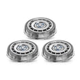thumbnail image 1 of Pour Philips Series 7000 Tête de Rasoir de Rechange Sh70/50 7000 Series 3 X Tête de Coupe Rotative, 1 of 3