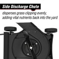 thumbnail image 4 of Hyper Tough 20" 125cc Gas Powered Walk-Behind Push Lawn Mower with Briggs & Stratton Engine, Black, 4 of 13