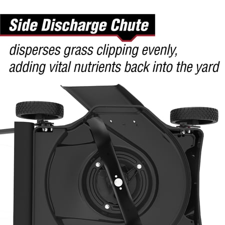 HYPER TOUGH 20″ 125CC GAS POWERED WALK-BEHIND PUSH LAWN MOWER WITH BRIGGS & STRATTON ENGINE, BLACK