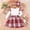 White, variant on Zecgelong Toddler Girls Long Sleeve Printing Tops Skirts Casual Suit Outfits Warm Fall Winter Clothes Toddler Girls Sets Age 18-24 Months
