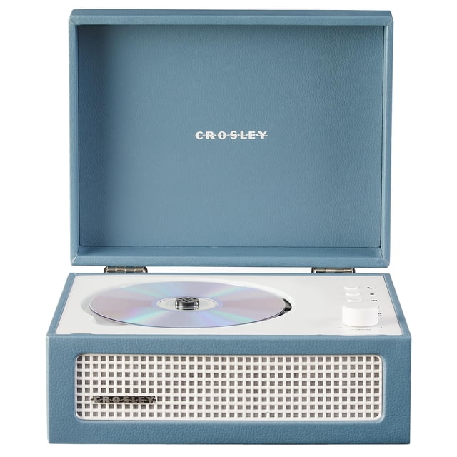 Tocadiscos Crosley CR3517A-WB Reproductor Portátil de CD con Bluetooth