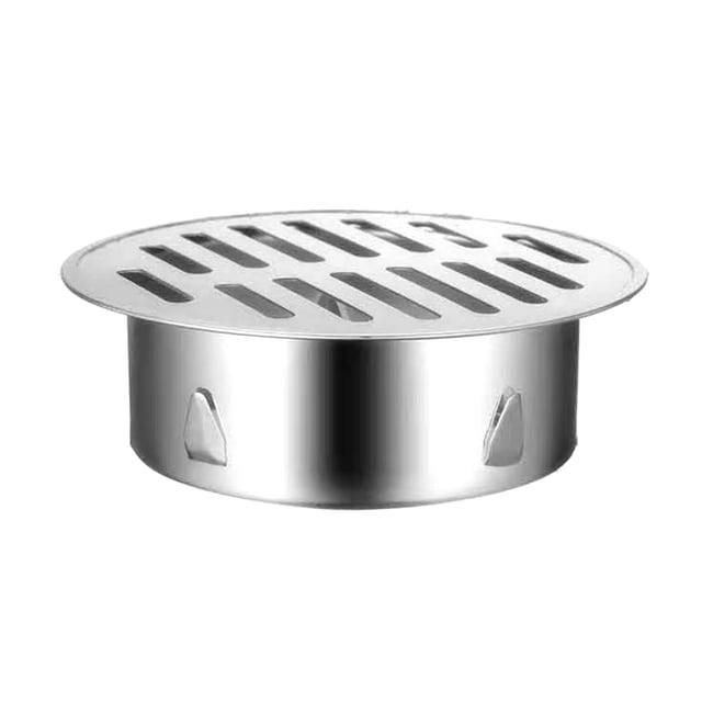Wosthever Desagüe de acero inoxidable para suelo de balcón, anticorrosivo, reutilizable, impermeable, a prueba de humedad, espejo pulido, escurridor de Accesorios de baño Wosthever HA065392-00
