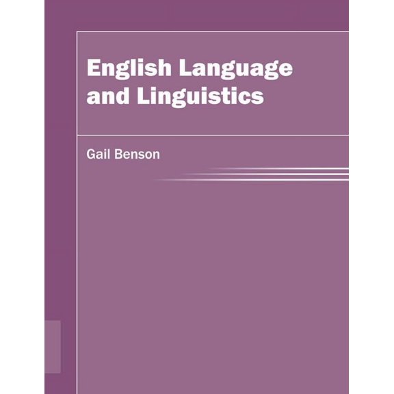 English Language and Linguistics, (Hardcover)