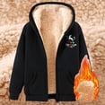thumbnail image 5 of WILLBEST Sudadera Para Mujer, Estilo Casual de Invierno, Con Cremallera, Forrada, Con Estampado Festivo. Suave, Cómoda y Cálida, Ideal Para Actividades Al Aire Libre Durante La Temporada Navideña., 5 of 5