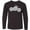 AB-Black, variant on Inktastic Distressed Motorcycle Long Sleeve Youth T-Shirt