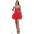 thumbnail image 1 of Courte Chérie Lacets vers le Haut Dress, 1 of 3