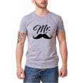 thumbnail image 6 of Colevkie Mr&Mrs Couple T shirt for Husband Wife His & Her Shirt Men Women Graphic Tee Valentine Anniversary Gift 1 Piece(Grey-MR,L), 6 of 7