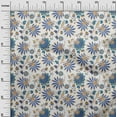 thumbnail image 3 of oneOone Cotton Poplin Medium Blue Fabric Block Sewing Craft Projects Fabric Prints By Yard 56 Inch Wide-ZS, 3 of 6