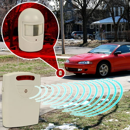 Trademark Driveway Patrol Infrared Wireless Home Security Alarm (Best Value Alarm System)