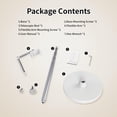 thumbnail image 7 of Overhead Phone Mount Floor Phone Holder Stand, Tripod for Recording Cooking Videos, Bedside Adjustable Arm Reading Stand, 360 °   Rotation Bed Phone Holder, Compatible with iPhone Samsung and More, 7 of 7
