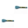thumbnail image 1 of Naiovety Hilo de cableado de punto de cruz, colores brillantes, doble línea de bordado mercerizado para regalo de Navidad, accesorio Lake Lago AzulE3849 2piezas, 1 of 6