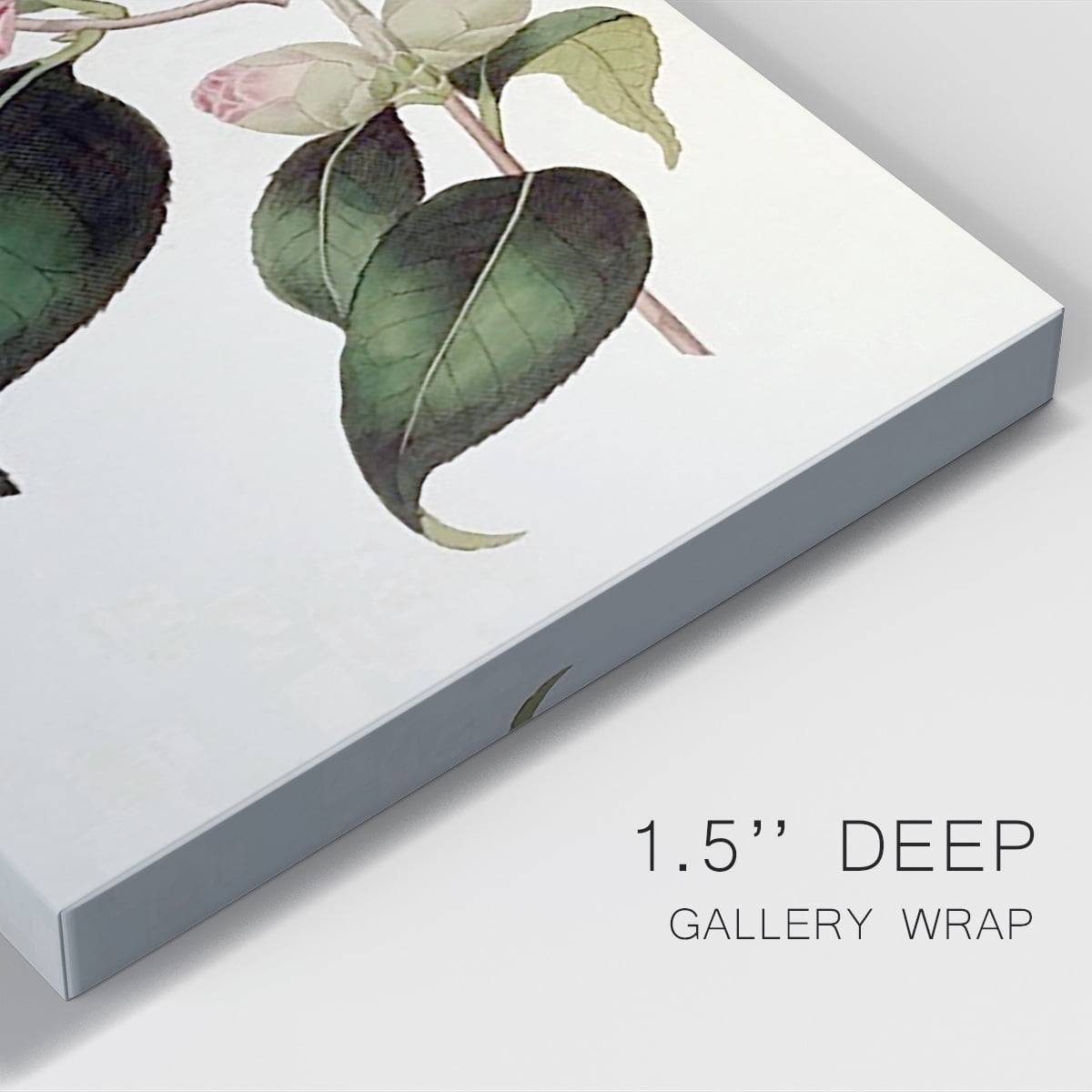 Pink Floral Mix III Premium Gallery Wrapped Canvas - Ready to Hang