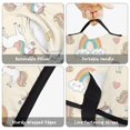 thumbnail image 6 of Unicorn and Star Beige Pattern Teens Toddler Nap Mat with Pillow, Sleeping Mat Bag for Preschool Daycare 60"x20", 6 of 6
