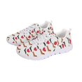 thumbnail image 6 of FUIALDOLG Mesh Running Shoes with Lightweight, Breathable Lace-up Walking Sneakers for Training, Dachshund Heart, 6 of 11