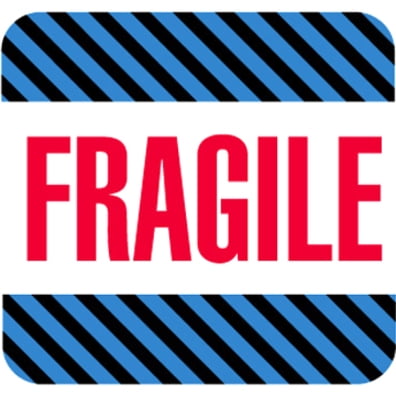 BOX Fragile Label