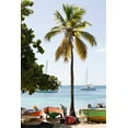 thumbnail image 2 of Millet, Karyn 11x14 White Modern Wood Framed Museum Art Print Titled - Caribbean Boats V, 2 of 4