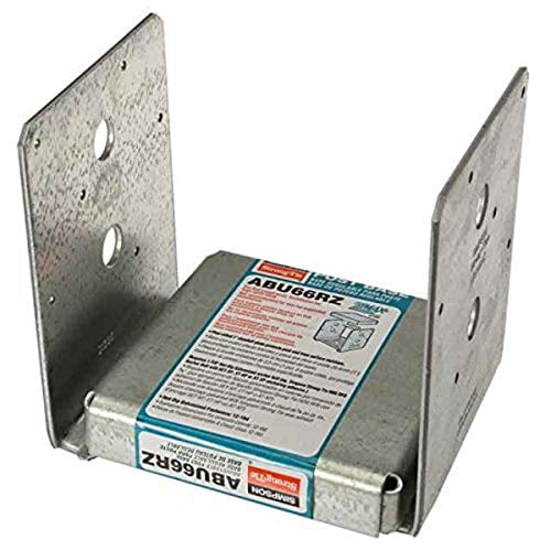 Simpson Strong Tie ABU66RZ Adjustable Post Base, 6" x 6"