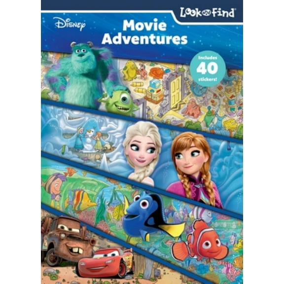 PHOENIX INTL: Disney: Movie Adventures Look and Find (Paperback)