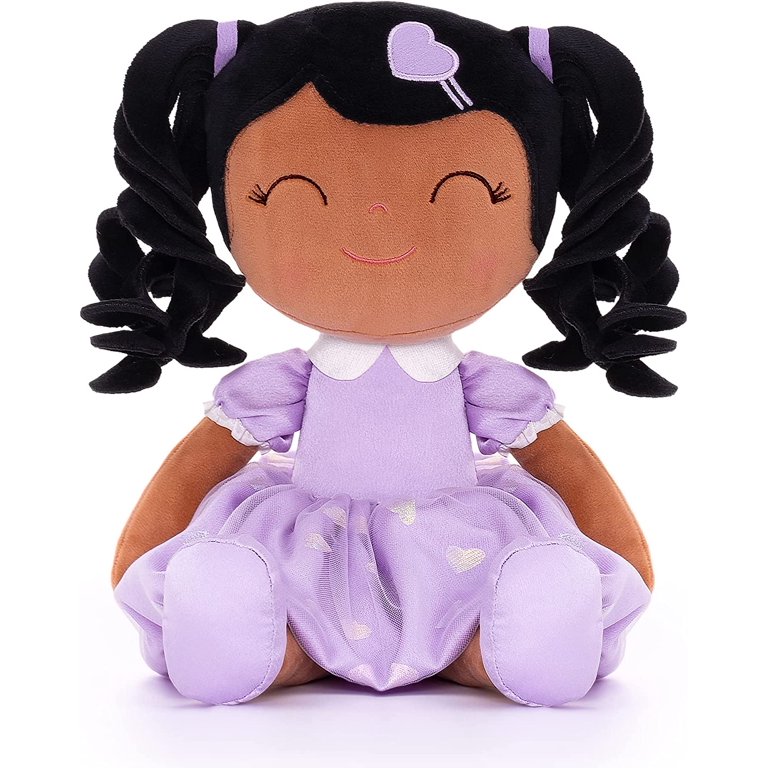  Gloveleya Dolls Princess Girls Toy First Baby Girl Gifts Soft  Plush Manor Princess Doll Cindy Blue 16 : Toys & Games