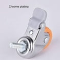 thumbnail image 6 of Gamvdout Furniture Casters with Brake 360 Degree Rotating Threaded Stem Caster Wheel M8/M10 for Office Chair Screws Mute I, 6 of 9