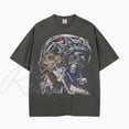 thumbnail image 4 of CLOTEX Jonathan Quick shirt vintage design sport big head shirt comfort colors 90s, gift for fans tee, Denim M, 4 of 7