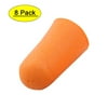 Foam Earplugs Prevent Noise Rebound Type Earplugs Orange 4 Pairs