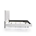 thumbnail image 4 of New Classic Furniture Europa Wood King Bed, White, 4 of 9