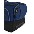 thumbnail image 5 of Wrangler 21" Deluxe Polyester Rolling Duffel, Navy, 5 of 5