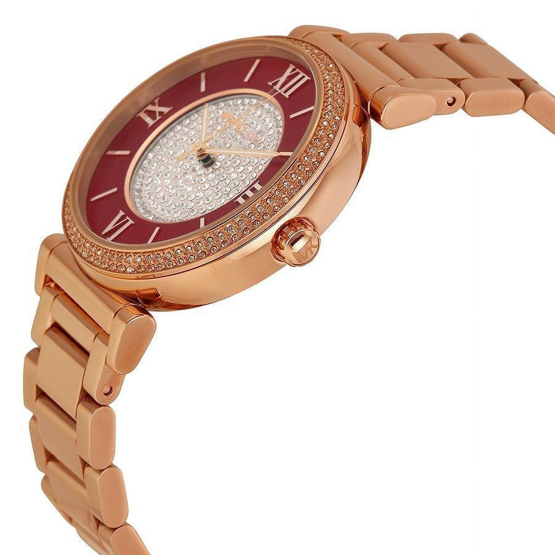 Michael Kors 3357 chain link w/crystal face watch Michael Kors Ladies Watch Lennox MK7335 | Watches Prime main image 2