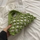 thumbnail image 3 of Bolsa A Cuestas Nuevo Bolso de paja de hilo de algodón Lindo para mujeres / niñas Mini Bolso con asa superior (verde), 3 of 9