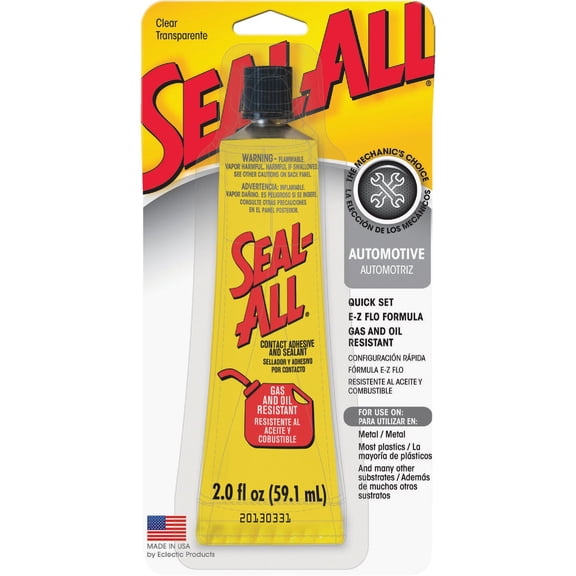 Eclectic Products 380112 4 Pack 2 oz Seal-all Adhesive, Clear