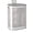 White and Gray, variant on LEDREM Slim Plastic Laundry Hamper with Lid, 19.8 Gal Space-Saving Storage Basket, for Bathroom Bedroom Dorm, Ventilated, Dark Gray