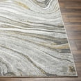 thumbnail image 4 of Mark&Day Area Rugs, 5x7 Glendy Modern Medium Gray/Beige Area Rug, Grey Beige Yellow Carpet for Living Room, Bedroom or Kitchen (5'3" x 7'), 4 of 4