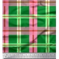 thumbnail image 1 of Soimoi Cotton Cambric Fabric Check Check Decor Fabric Printed Yard 56 Inch Wide, 1 of 3
