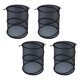 thumbnail image 1 of 4 piezas de malla para plantas, carpa protectora, accesorio de jardinería para camas de jardín elevadas, protector de jardín, mini invernadero. negro, 1 of 8