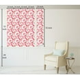 thumbnail image 5 of Ambesonne Floral Peel & Stick Wallpaper for Home, Romantic Birds and Roses, 13"x72", Hot Pink Rose and Green, 5 of 5