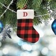 thumbnail image 1 of Xihbxyly Ofertas Diarias Calcetines Navideños Bolsa de Regalo Navideña Colgante Calcetine Alfabeto Haig Rojo Adornos para Árbol de Navidad, 1 of 3